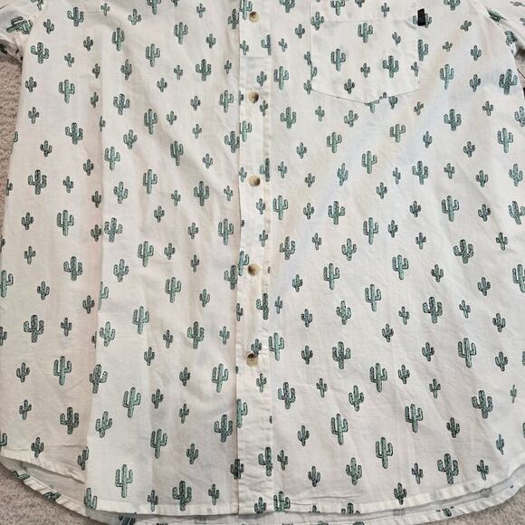 NWT Valor Collective Cactus Short Sleeve Casual Button-up Shirt Men's XXL - Picture 3 of 11